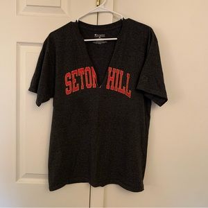 V Cut College T-Shirt